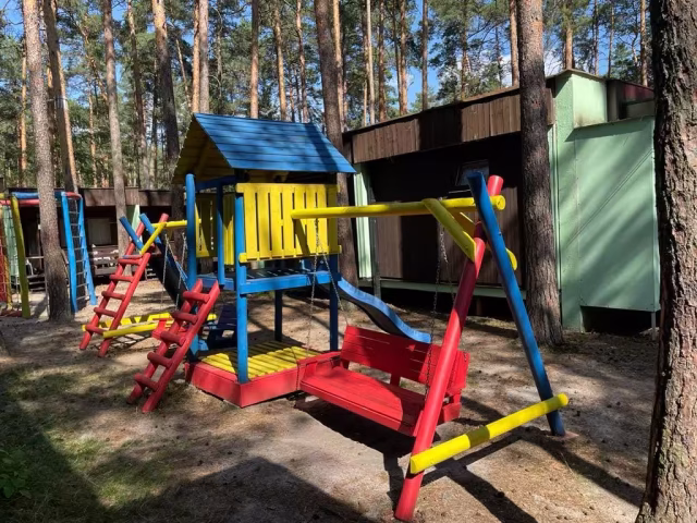 Hřiště, kemp Jachta Máchovo jezero